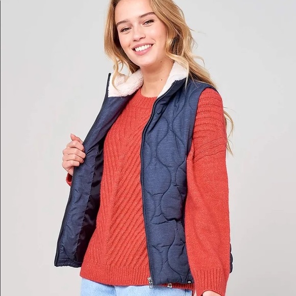 🔆RIP CURL🔆 ANOETA SLEVELESS WINTER VEST - Picture 14 of 16